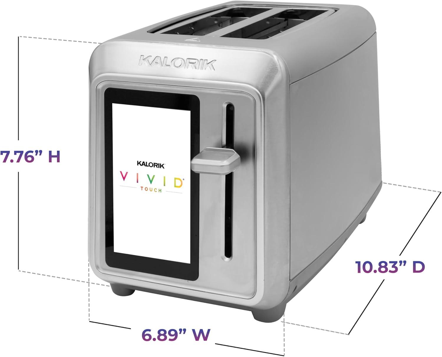 Discovering the Kalorik VIVID Touch Toaster: A Toast Above