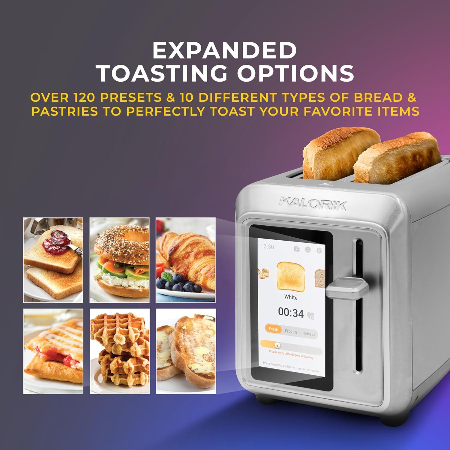 Discovering the Kalorik VIVID Touch Toaster: A Toast Above